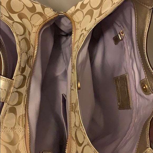 Monogram Coach Purse - Picture 3 of 5